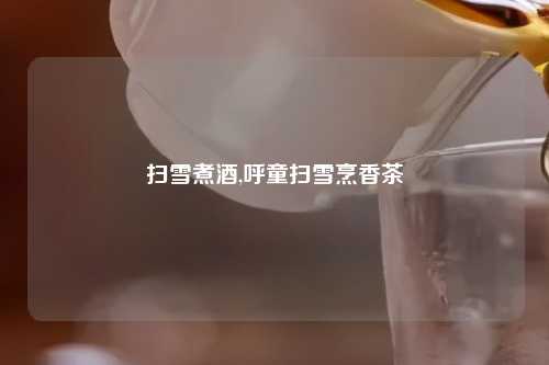 扫雪煮酒,呼童扫雪烹香茶