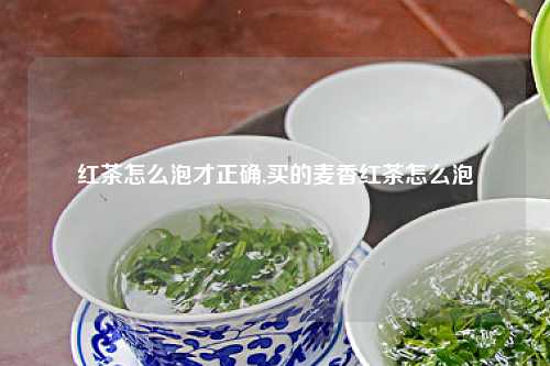 红茶怎么泡才正确,买的麦香红茶怎么泡