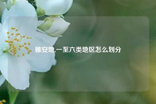 雅安地,一至六类地区怎么划分