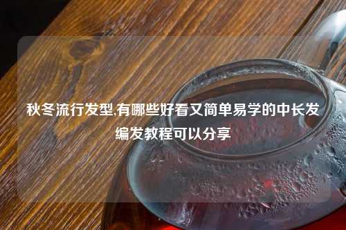 秋冬流行发型,有哪些好看又简单易学的中长发编发教程可以分享