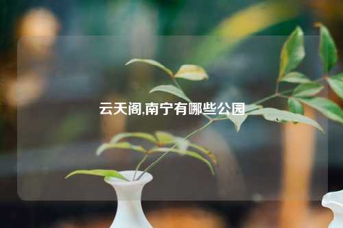 云天阁,南宁有哪些公园