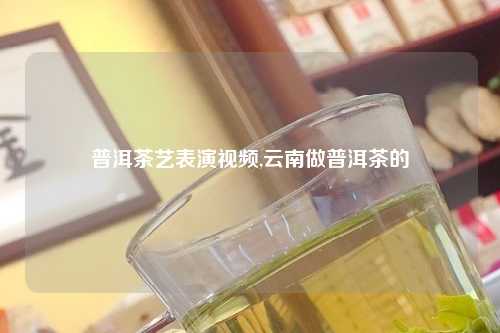 普洱茶艺表演视频,云南做普洱茶的