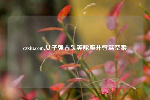 czxiu.com,女子强占头等舱座并辱骂空乘