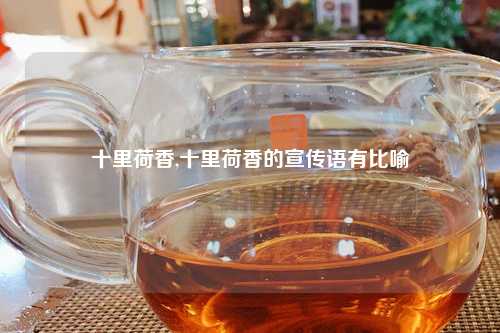 十里荷香,十里荷香的宣传语有比喻