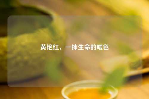 黄艳红，一抹生命的暖色