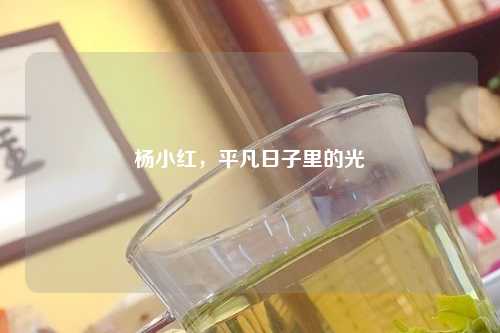 杨小红，平凡日子里的光