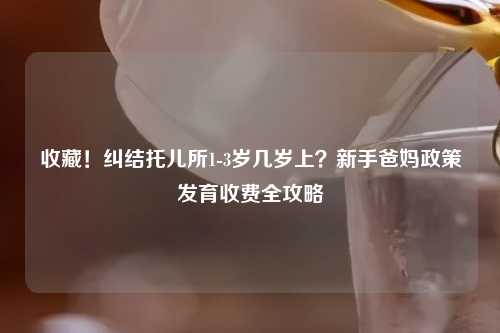 收藏！纠结托儿所1-3岁几岁上？新手爸妈政策发育收费全攻略