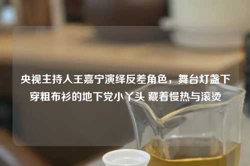 央视主持人王嘉宁演绎反差角色，舞台灯盏下穿粗布衫的地下党小丫头 藏着慢热与滚烫