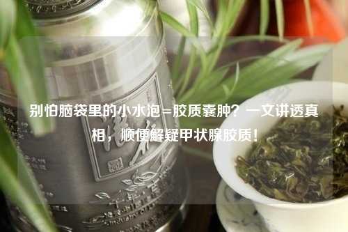 别怕脑袋里的小水泡=胶质囊肿？一文讲透真相，顺便解疑甲状腺胶质！