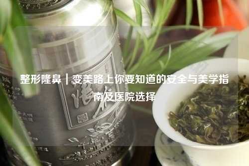 整形隆鼻｜变美路上你要知道的安全与美学指南及医院选择