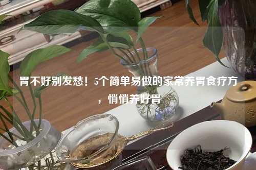胃不好别发愁！5个简单易做的家常养胃食疗方，悄悄养好胃