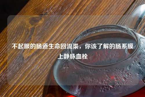 不起眼的肠道生命回流渠，你该了解的肠系膜上静脉血栓