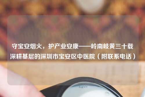 守宝安烟火，护产业安康——岭南岐黄三十载深耕基层的深圳市宝安区中医院（附联系     ）