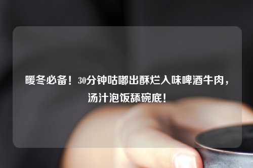 暖冬必备！30分钟咕嘟出酥烂入味啤酒牛肉，汤汁泡饭舔碗底！