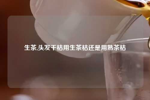生茶,头发干枯用生茶枯还是用熟茶枯