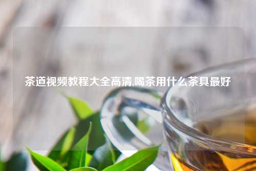 茶道视频教程大全高清,喝茶用什么茶具最好