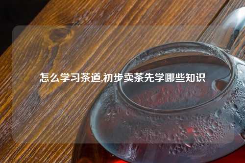 怎么学习茶道,初步卖茶先学哪些知识