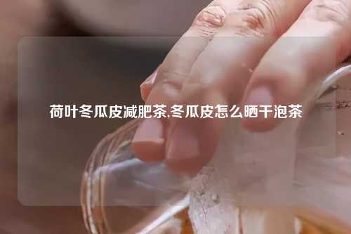荷叶冬瓜皮减肥茶,冬瓜皮怎么晒干泡茶
